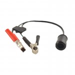 DC Battery Adapter Cable with Alligator Clips by Philips Respironics